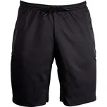 KIPSTA Fotbalové kraťasy s kapsami na zip Viralto Zip černé M ČERNÁ|ŠEDÁ