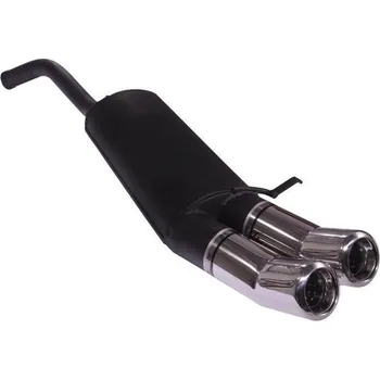 Zadní díl výfuku ULTER SPORT Sportovní výfuk ŠKODA Felicia 1994-2001, 2x koncovka kulatá 80mm Vyberte motor: 1,9 D 47kW HATCHBACK