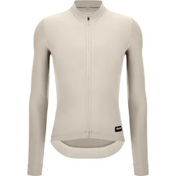 cyklistický dres Unisex dres s dlouhým rukávem SANTINI RTR Cappuccino - XL