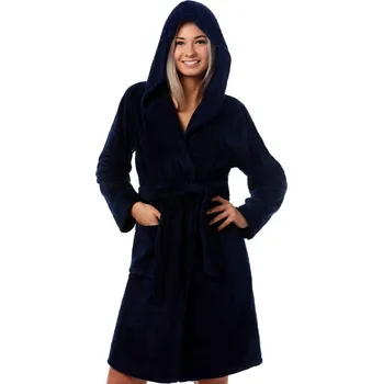 Dámský župan Dámský župan huňatý 1Z1128 modrá m