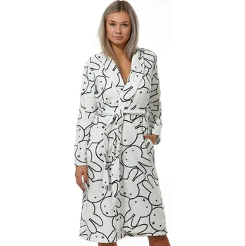 Dámský župan Flísový župan dámský Králíci 1Z1043 bílá xl