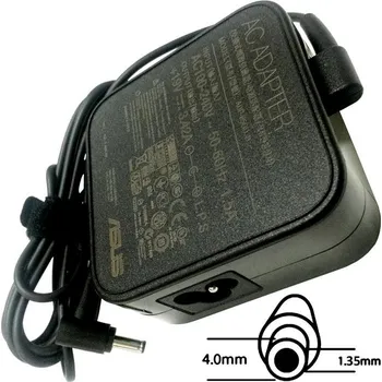 Adaptér k notebooku Asus originální adaptér 65W, 19V, 4PHI (3P), konektor 4x1.35mm