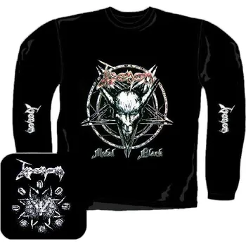 Pánské tričko triko s dlouhým rukávem Venom - Metal Black