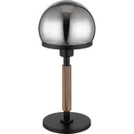 Globo 21954S - Stolní lampa HAKU 1xE27/40W/230V černá/hnědá