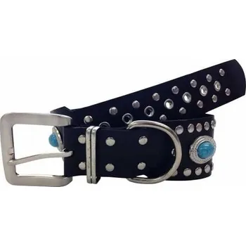 BDSM obojek kožený obojek s vodítkem, šíře 2,4cm