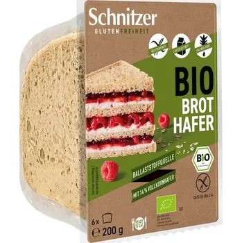 Trvanlivě pečivo Schnitzer Ovesný chléb plátky 200 g bio