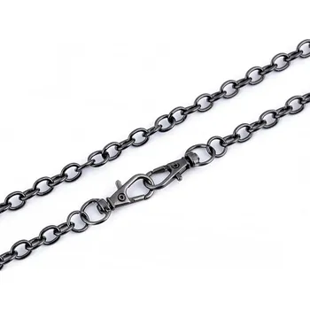 Řetízek Řetízek na kabelky s karabinou délka 120 cm, Balení 1 ks, Varianta zlatá klasik