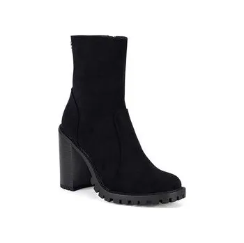 Dámské kozačky Polokozačky Nine West WFA2947-1 Černá 41