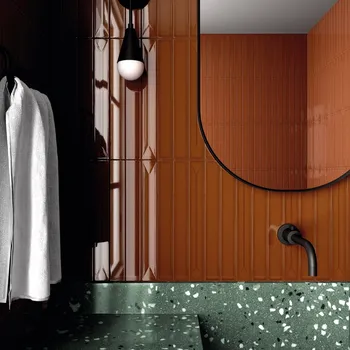 Obklad EQUIPE VITRAL AD141 5 x 40 x 1 zelená 1 m2