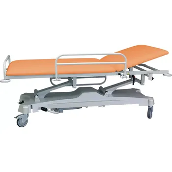 Zahradní lehátko VL - A2 - H + PBS lehátko včetně postranic, koženka HOLY P1 - koženka meruňková