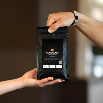 Káva Caffe Guglielmo Bar 5 Stelle 100% Arabica 250 g Zrnková káva