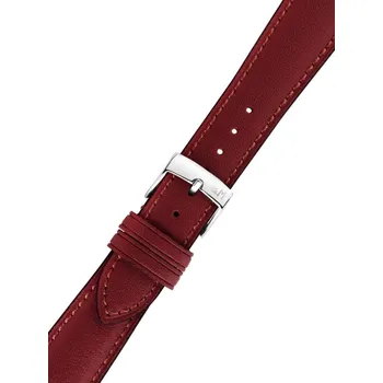 Řemínek na hodinky Kožený řemínek Morellato Leaf 5965C91.081 M, červený