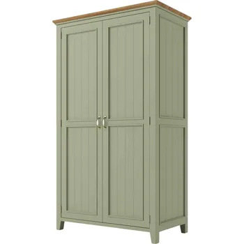 Komoda Skříň PROVENCE W2P z masivu kombinovaná olivová Barevné provedení: SLIM - olivová