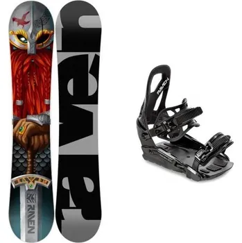 Snowboarding Raven Dwarf pánský snowboard + Raven S230 Black vázání 157 cm + vázání S/M (EU 37-42) + DÁREK + Doprava ZDARMA