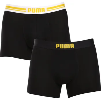 Sada pánského spodního prádla 2PACK pánské boxerky Puma černé (701226763 010) XL 701226763 010 Možnost vrácení zboží ZDARMA do 120 dnů!