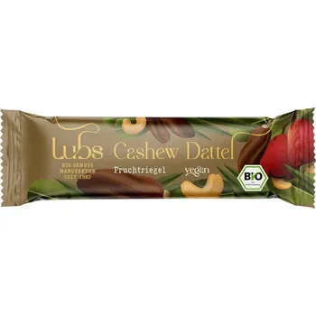 Lubs Kešu datlová tyčinka 40 g bio