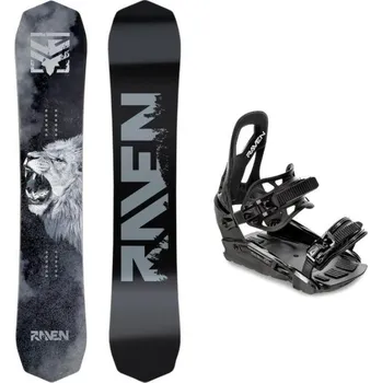 Snowboarding Raven Lion pánský snowboard + Raven S230 Black 149 cm + vázání S/M (EU 37-42) + DÁREK + Doprava ZDARMA