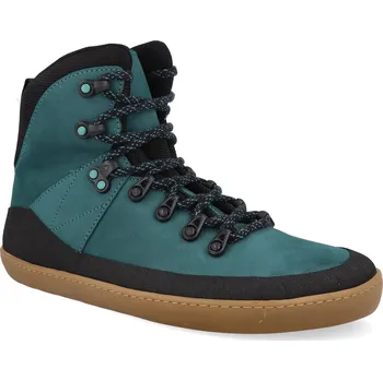 Dámská zimní obuv Barefoot dámské outdoorové boty Aylla - Mitu petrolejové Velikost: 42