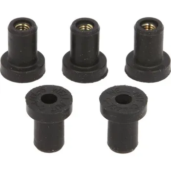 Nářadí na motocykly TOURMAX prvovýroba - Japonsko M4 gumová průchodka (5ks) do plexi nebo kapotáže WEN-007