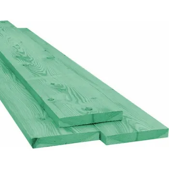 Dřevo Prkno tříděné impregnované – 25×120×4000 mm