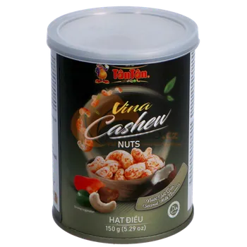 TAN TAN Kešu ořechy s kokosovým mlékem - plechovka 150g