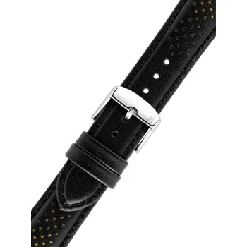 Kožený řemínek Morellato Lipari 5966237.897 M, černý