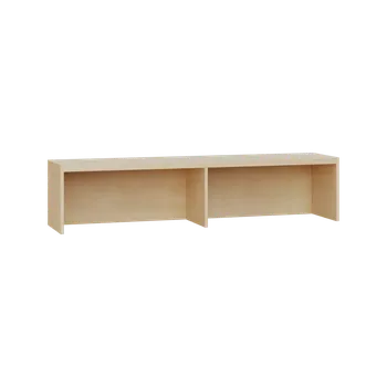 Stolová deska SIN - 162 nástavba stolová, deska 18 mm, 342x1600x340, bříza světlá