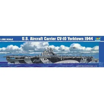 Plastikový model U.S. Aircraft Carrier CV-10 Yorktown 1944 - Trumpeter 05603