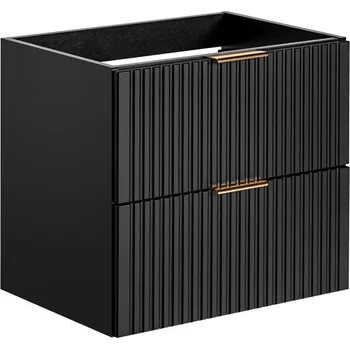 Koupelnový nábytek Umyvadlová skříňka Adel Black 60 cm