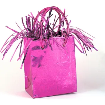 Party dekorace Unique Závaží na balónky tmavě růžové 49017