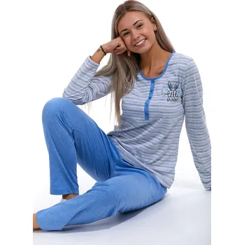 Dámské pyžamo Pyžamo pro ženy či dívky Bunny 1B1389 modrá xxl