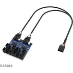 AKASA interní USB 2.0 hub
