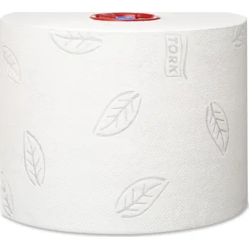 127530 Toaletní papír Tork Advanced - kompaktní role, 2 vrstvy, bílá, 1 x 27 rolí, T6