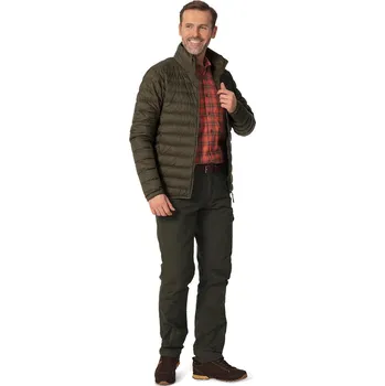 Ochranné vybavení na lov a střelbu TAGART Pánská lovecká péřová bunda Wave 4 s izolací z peří 700 cuin 2XL ZELENÁ
