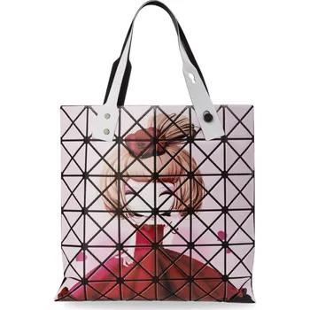 Kabelka Dámská kabelka shopper bag 3d trojrozměrná růžová 5902633831011