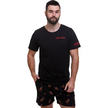 Pánské pyžamo Pyžamo pro muže 1P0911 černá s