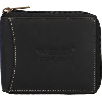 Peněženka Pánská kožená peněženka Wild Tobin, černá new