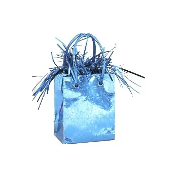 Party dekorace Unique Závaží na balónky světle modré 49013