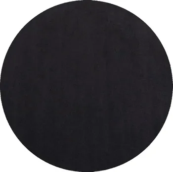 Koberec Kusový koberec SKY 5400 Black kruh Rozměr: 160x160 cm