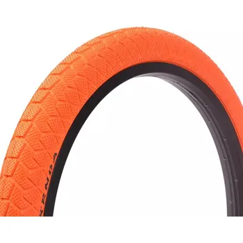 Plášť na kolo KHEBIKES Pneumatika BMX Oranžová 20x1,95 palce KENDA ORANŽOVÁ