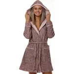 Dámský župan komfort 1w0483 vínová xl