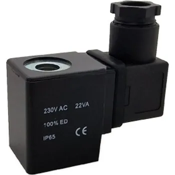 Ventil Cívka 230 V AC, provedení P, velikost konektoru 3