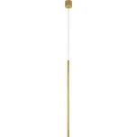 Závěsné svítidlo Elettra Nova Luce Varianta: 5 W, 3000 K, 350 lm, 600 x 15 mm, zlatá