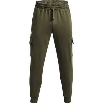 pánské tepláky Under Armour UA Rival Fleece Cargo Jogger Zelená L