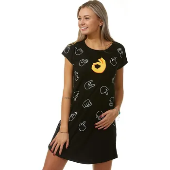 Dámská noční košile Noční košilka pro ženy či dívky 1c2828 žlutá xl