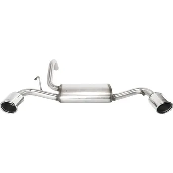 Výfuková trubka ULTER SPORT Sportovní výfuk FIAT 500 ABARTH 2008-,2x duplex koncovka kulatá 100mm Vyberte motor: 1,4T 103kW CABRIO