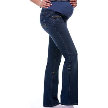 Těhotenské rifle 1S1185 modrá s