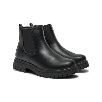 Dámské kozačky Polokozačky Mjuka NBROM301I Černá 41