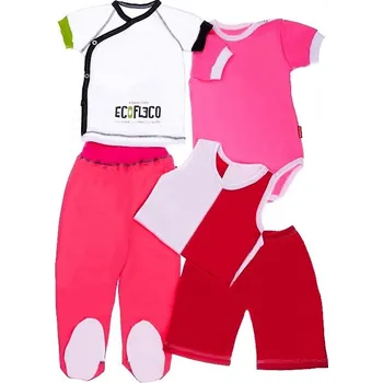 Kojenecká výbavička 1M2363 růžová 80