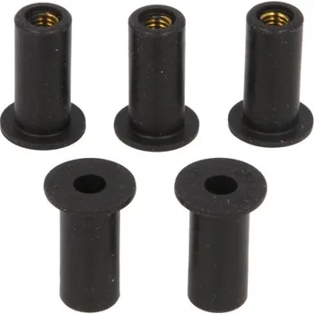 Nářadí na motocykly TOURMAX prvovýroba - Japonsko M5 gumová průchodka (5ks) do plexi nebo kapotáže WEN-008